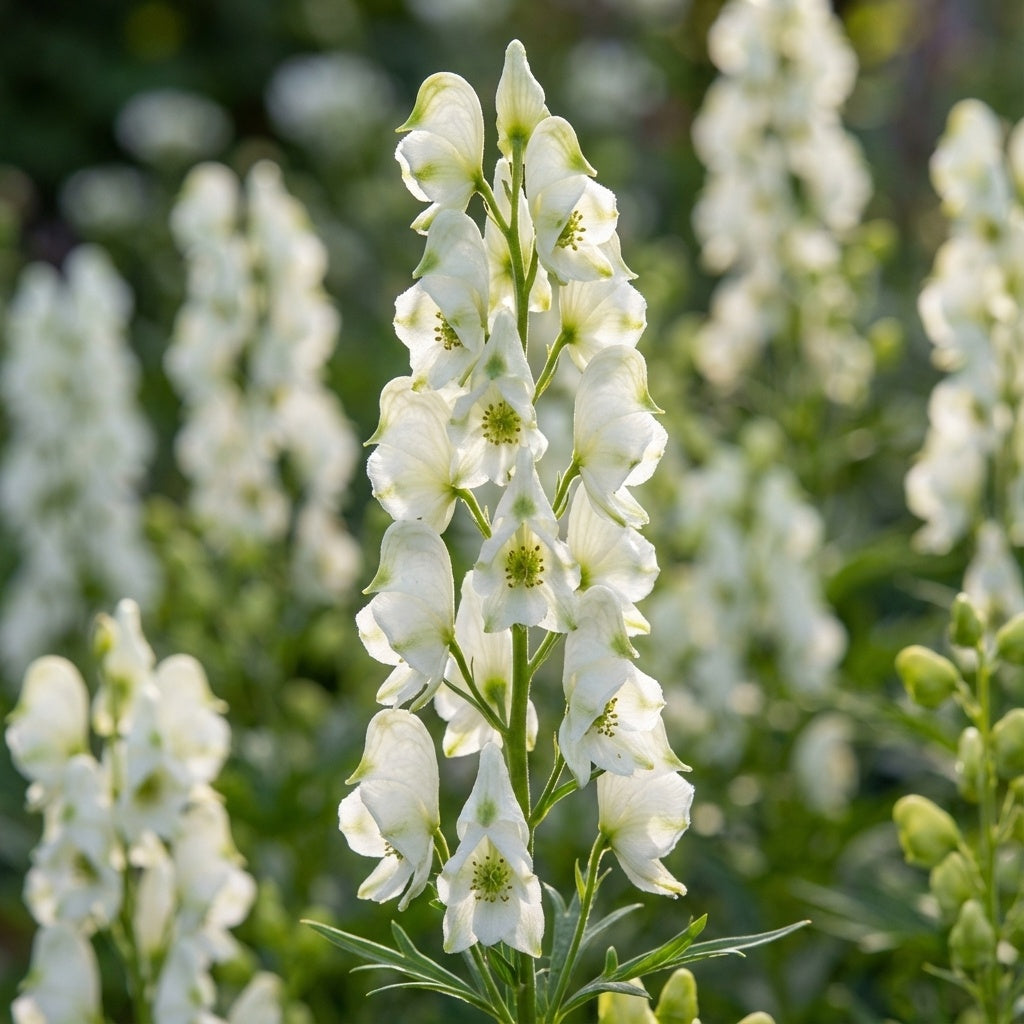Aconitum 'Napellus Album' - Eisenhut, Sturmhut