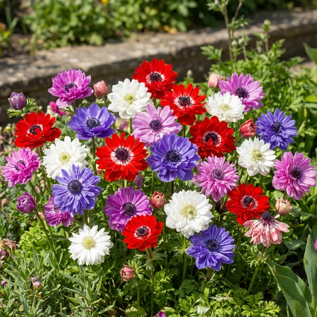 Anemone 'St. Brigid Mischung Coronaria' - 50 Stück