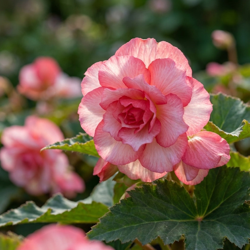 Begonie 'Bouton De Rose' - 8 Stück