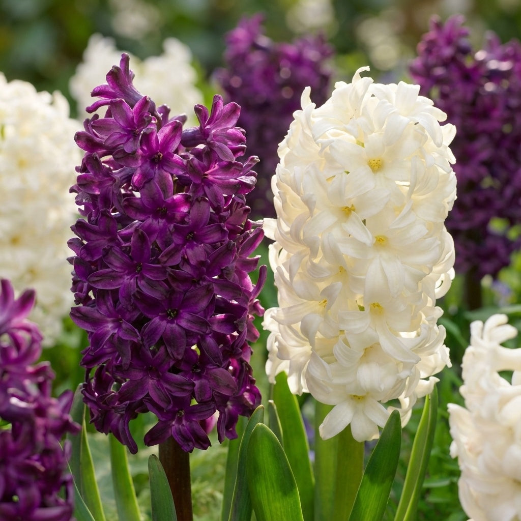 Hyazinthe 'Lila-Weiss Mischung' - 10 Stück