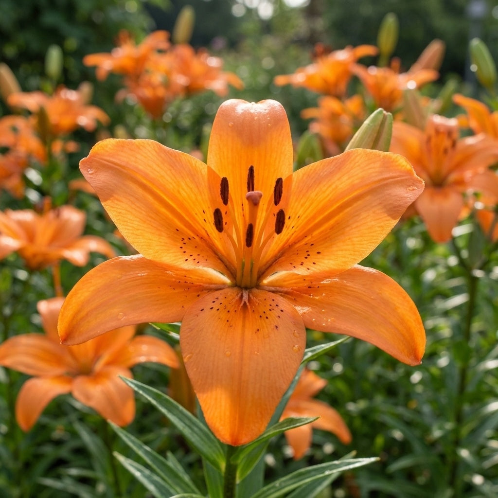 Lilie 'Asiatisch Orange' - 8 Stück