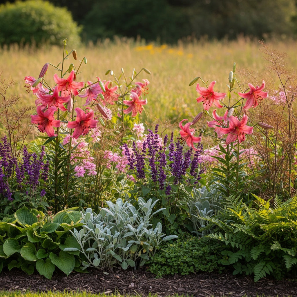 Lilie 'Pink Flight' - 5 Stück