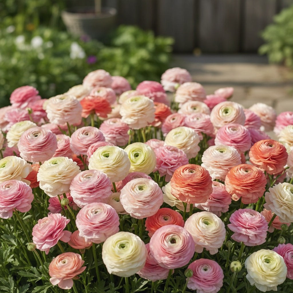 Ranunkel 'Elegance Pastello Mix' - 12 Stück