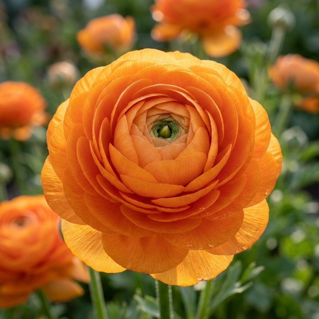 Ranunkel 'Ranunculus Orange' - 10 Stück