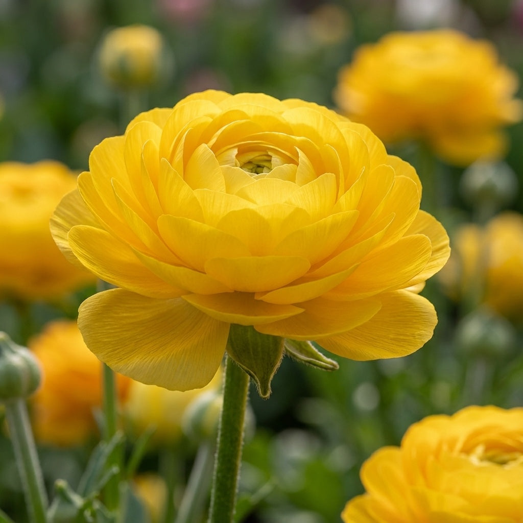 Ranunkel 'Ranunculus Yellow Tomer For Pot' - 50 Stück