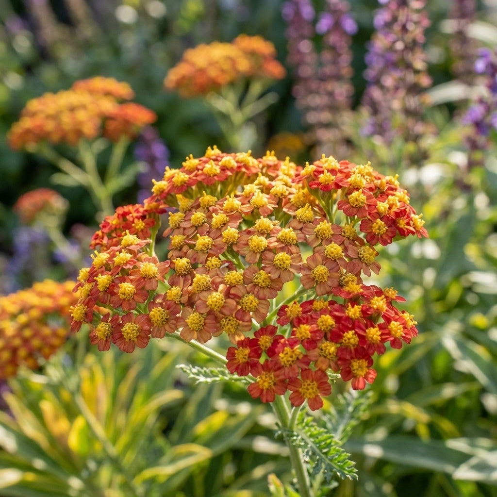 Achillea 'Millefolium Tricolor' - Schafgarbe - LumiBlumi