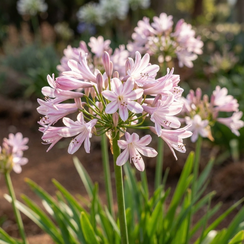 Agapanthus 'Blush Pink' - Schmucklilie, Liebesblume