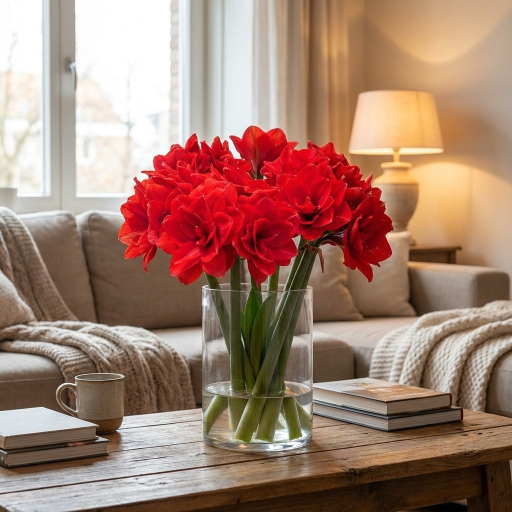 Ritterstern (Amaryllis) 'Cherry Nymph' - 1 Stück - LumiBlumi