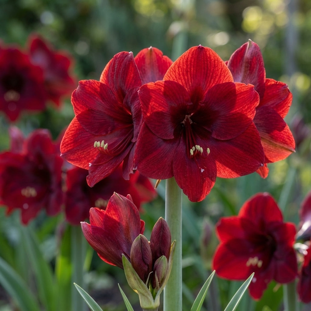 Ritterstern (Amaryllis) 'Benfica' - 1 Stück - LumiBlumi