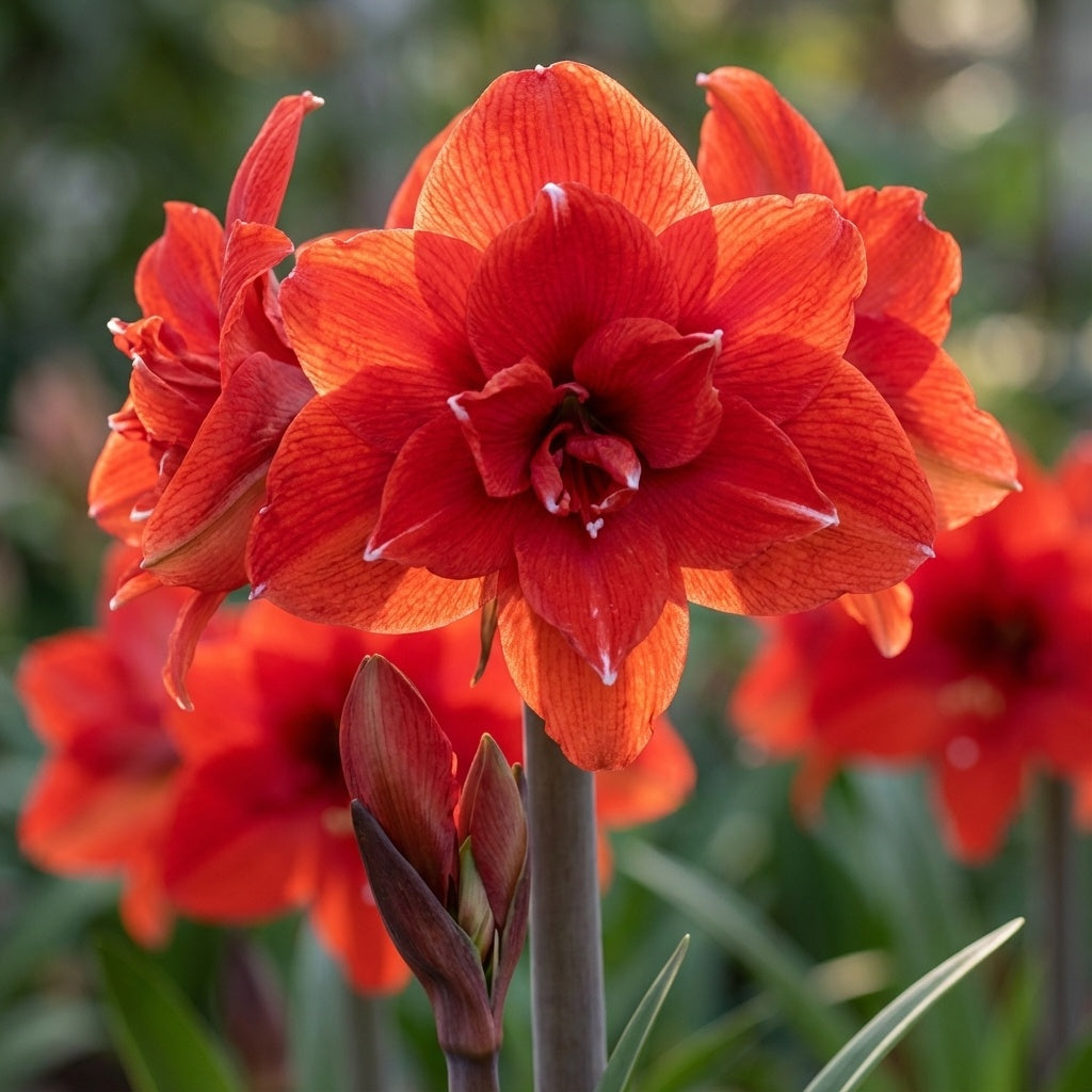 Amaryllis 'Double King' - Ritterstern, Amaryllis - LumiBlumi