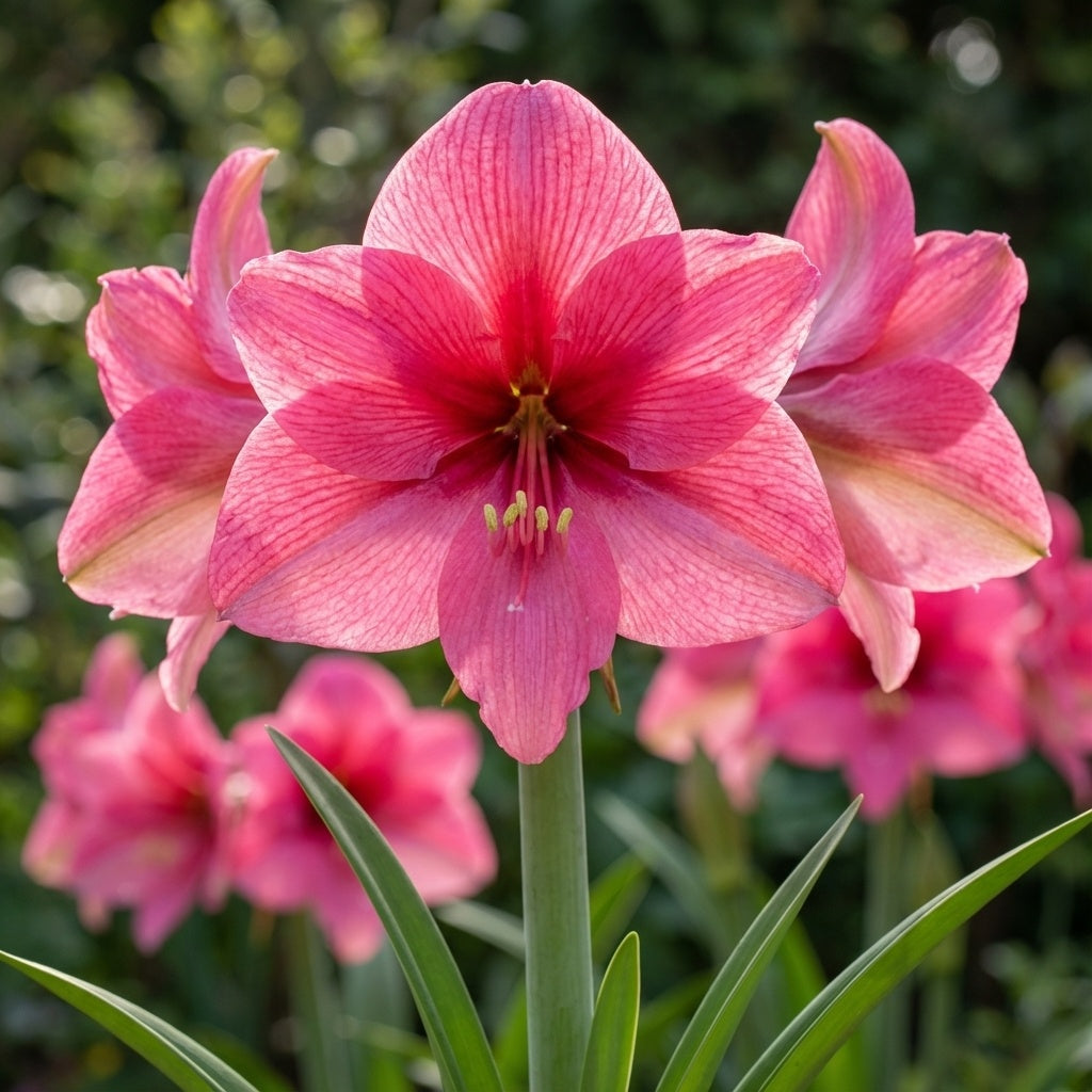 Ritterstern (Amaryllis) 'Pink Rival' - 1 Stück - LumiBlumi