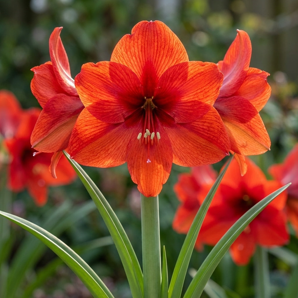 Ritterstern (Amaryllis) 'Red Lion' - 1 Stück - LumiBlumi