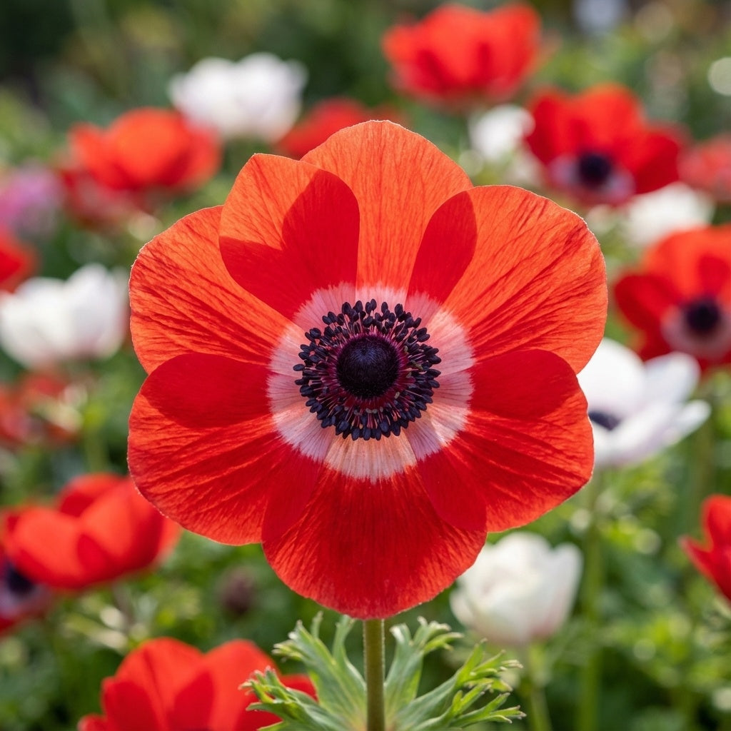 Anemone 'Hollandia Coronaria' - 50 Stück - LumiBlumi
