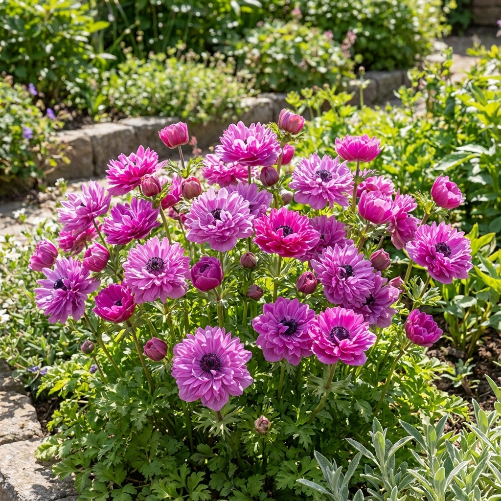 Anemone 'Levante Fucsia Double' - 25 Stück - LumiBlumi