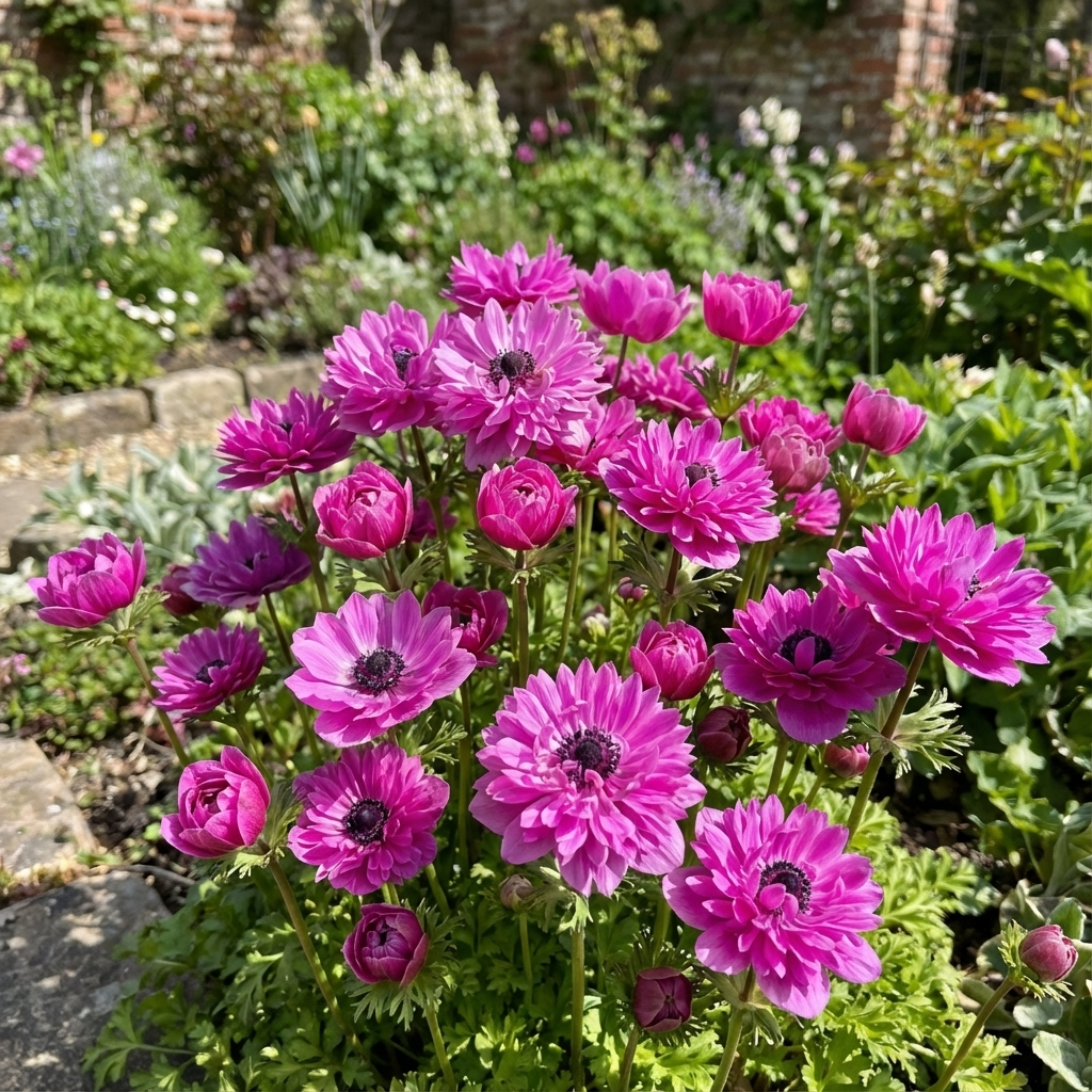 Anemone 'Levante Fucsia Double' - 25 Stück - LumiBlumi