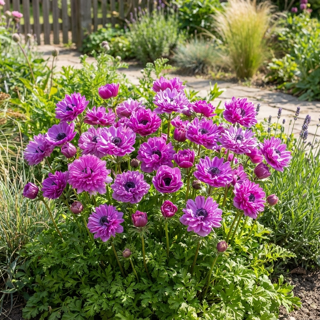 Anemone 'Levante Fucsia Double' - 25 Stück - LumiBlumi
