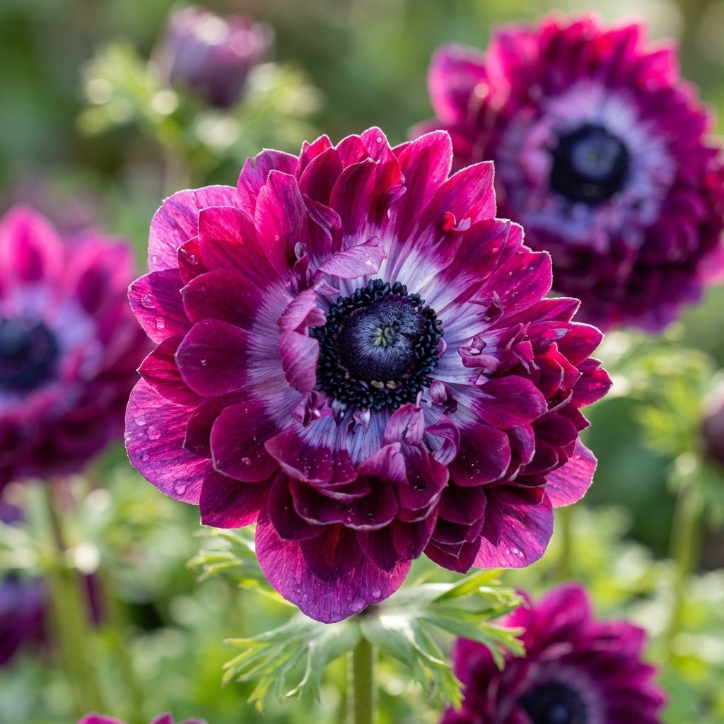 Anemone 'Levante Wine Double' - 25 Stück - LumiBlumi