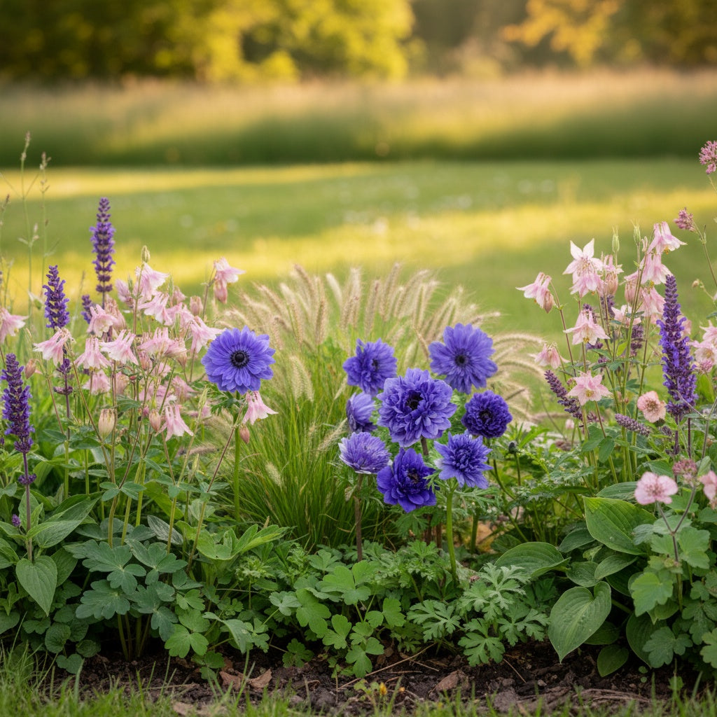 Anemone 'Lord Lieutenant St Brigid' - 50 Stück - LumiBlumi