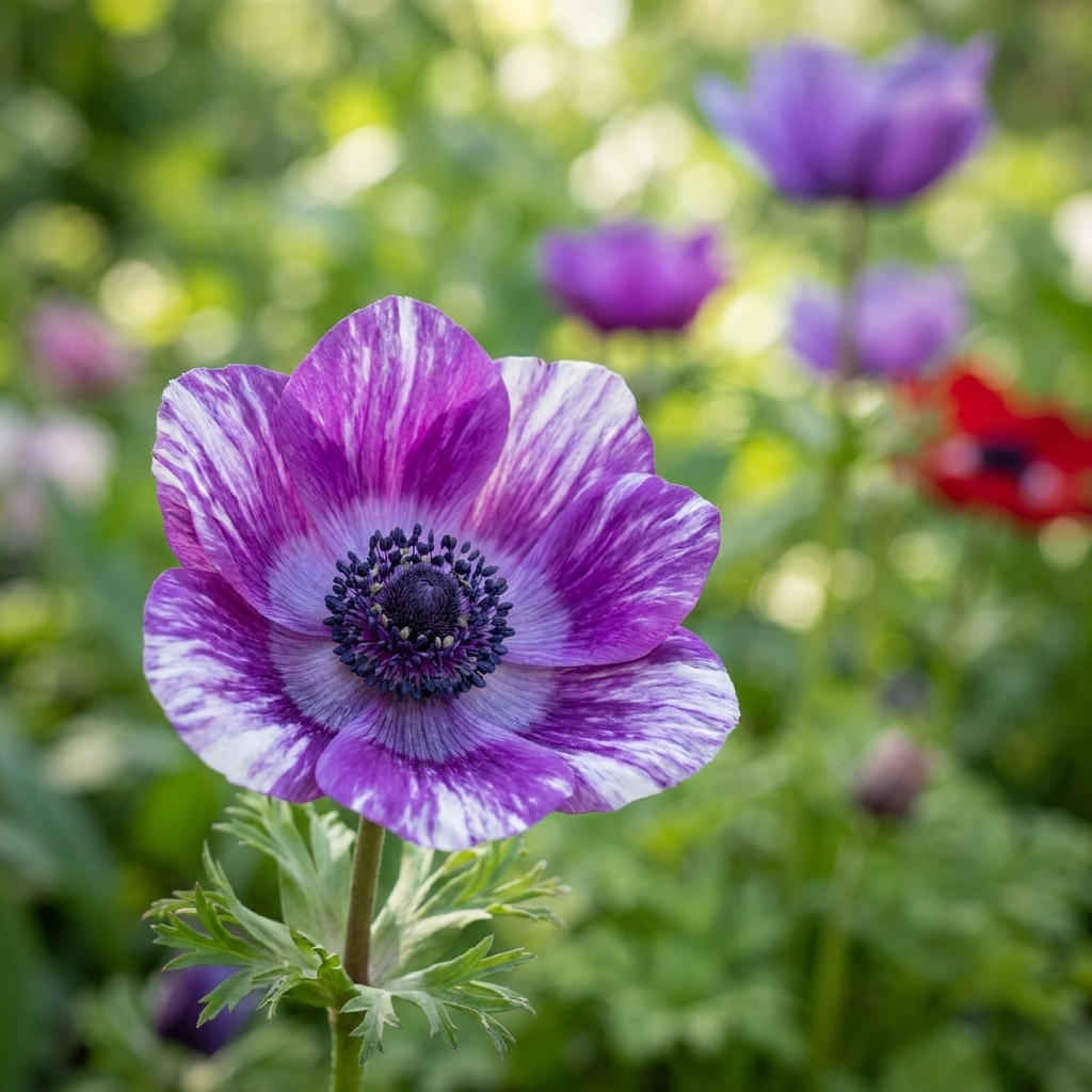 Anemone 'Mistral Tigre Wine' - 25 Stück - LumiBlumi