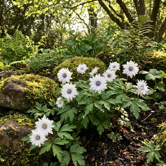 Windröschen 'Nemorosa Blue Eyes' - 5 Stück