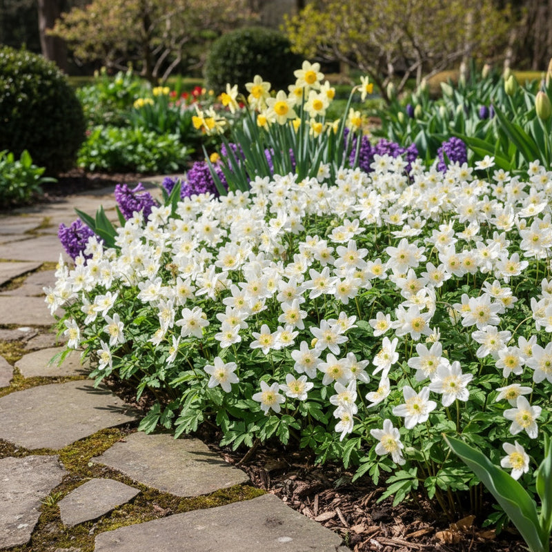 Anemone 'Nemorosa Weiss' - 20 Stück - LumiBlumi