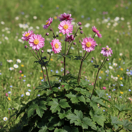 Herbstanemone hybrida 'Pamina' - 3 Stück