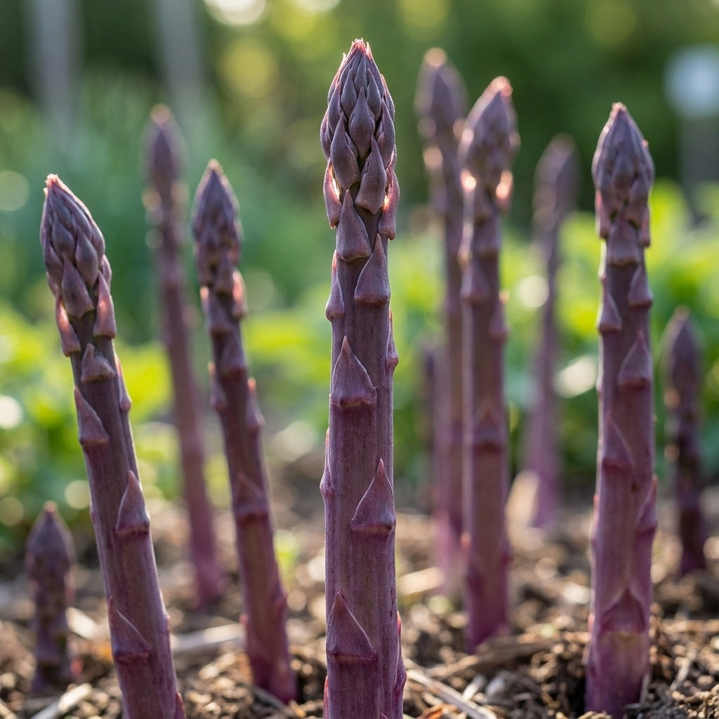 Spargel 'Pacific Purple Officinalis' - 4 Stück
