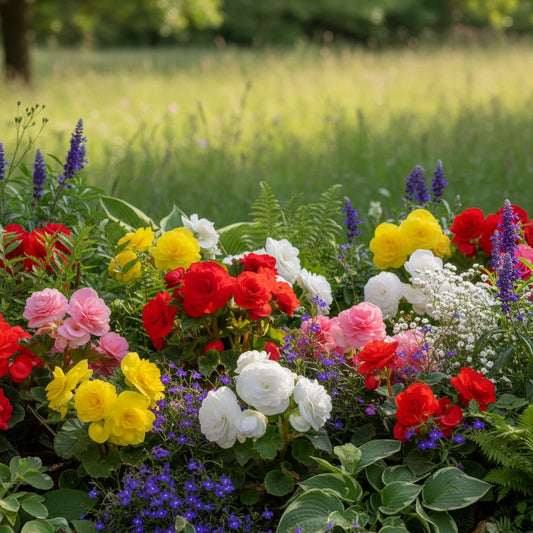 Begonie 'Camelia Mixed' - 10 Stück