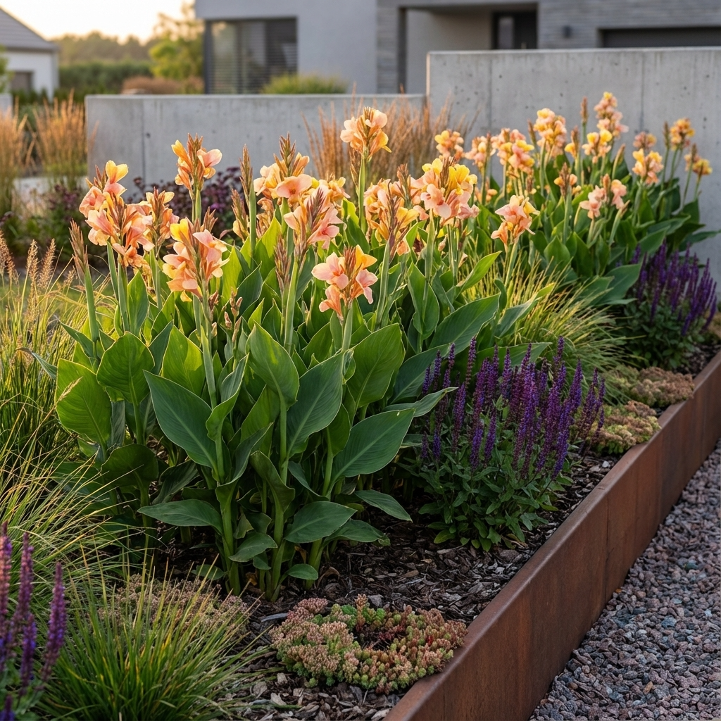 Canna 'Canna Chouchou' - Blumenrohr, Canna