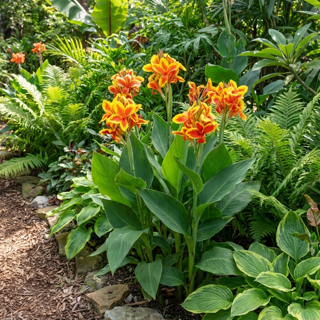 Canna 'Queen Charlotte' - 4 Stück