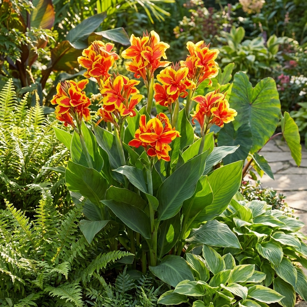 Canna 'Queen Charlotte' - 4 Stück