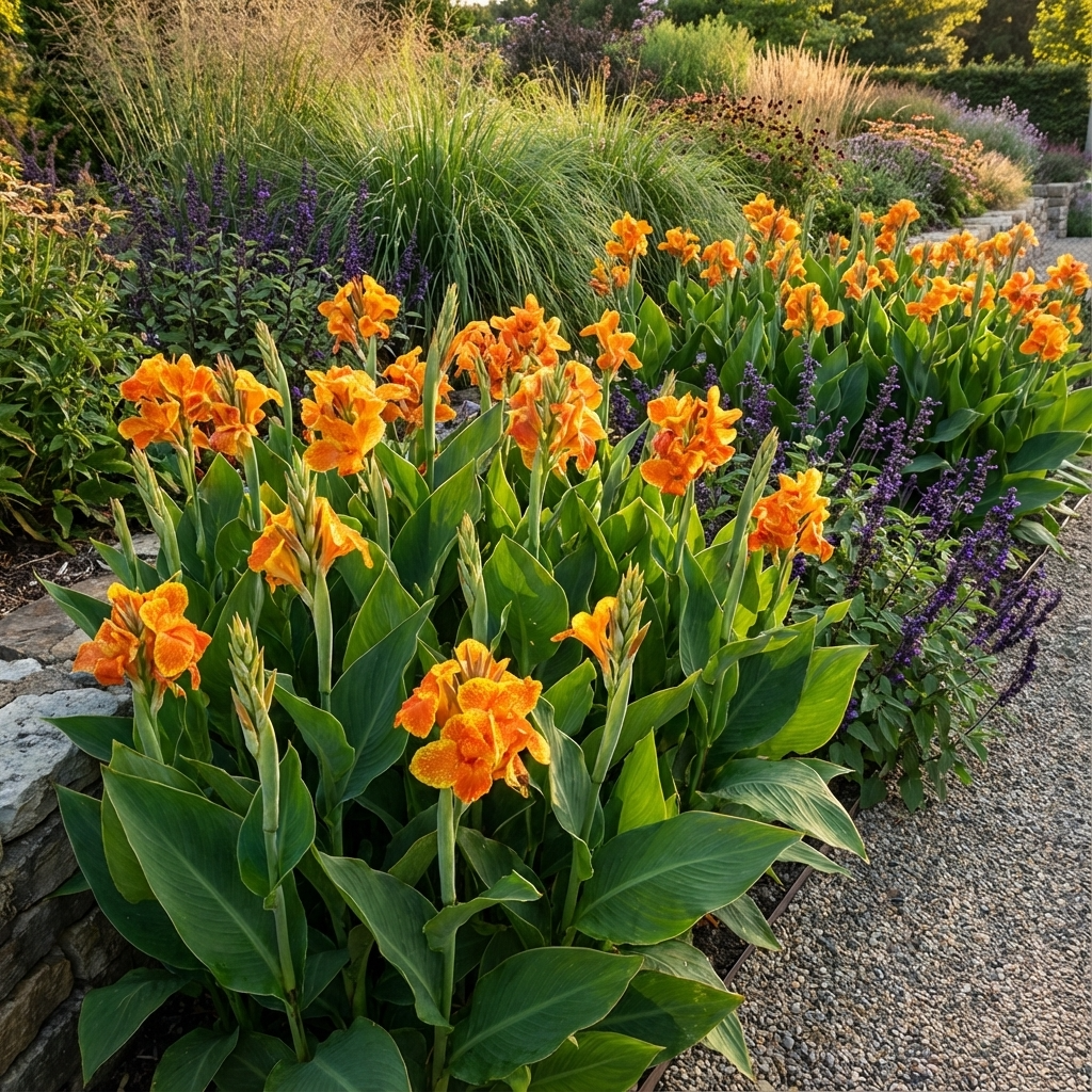 Canna 'Taroudant' - Blumenrohr, Canna