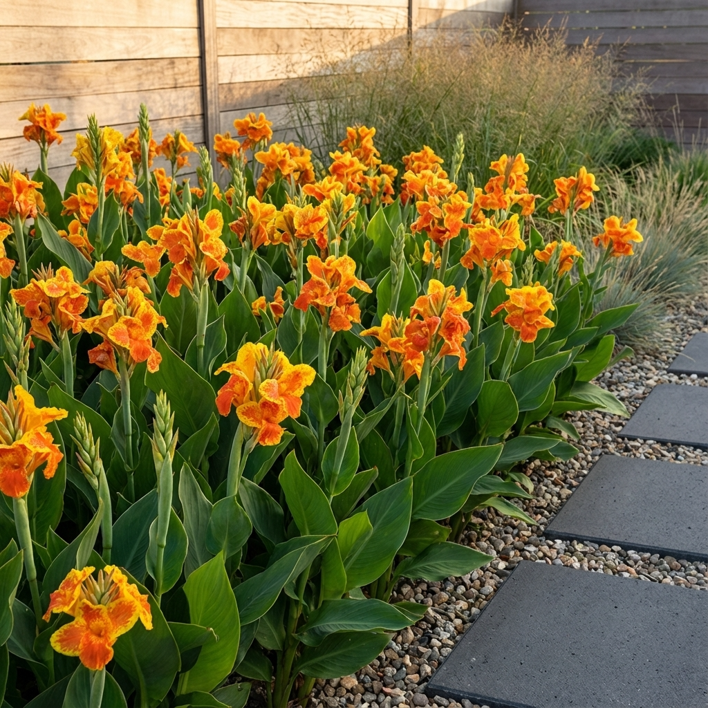 Canna 'Taroudant' - Blumenrohr, Canna