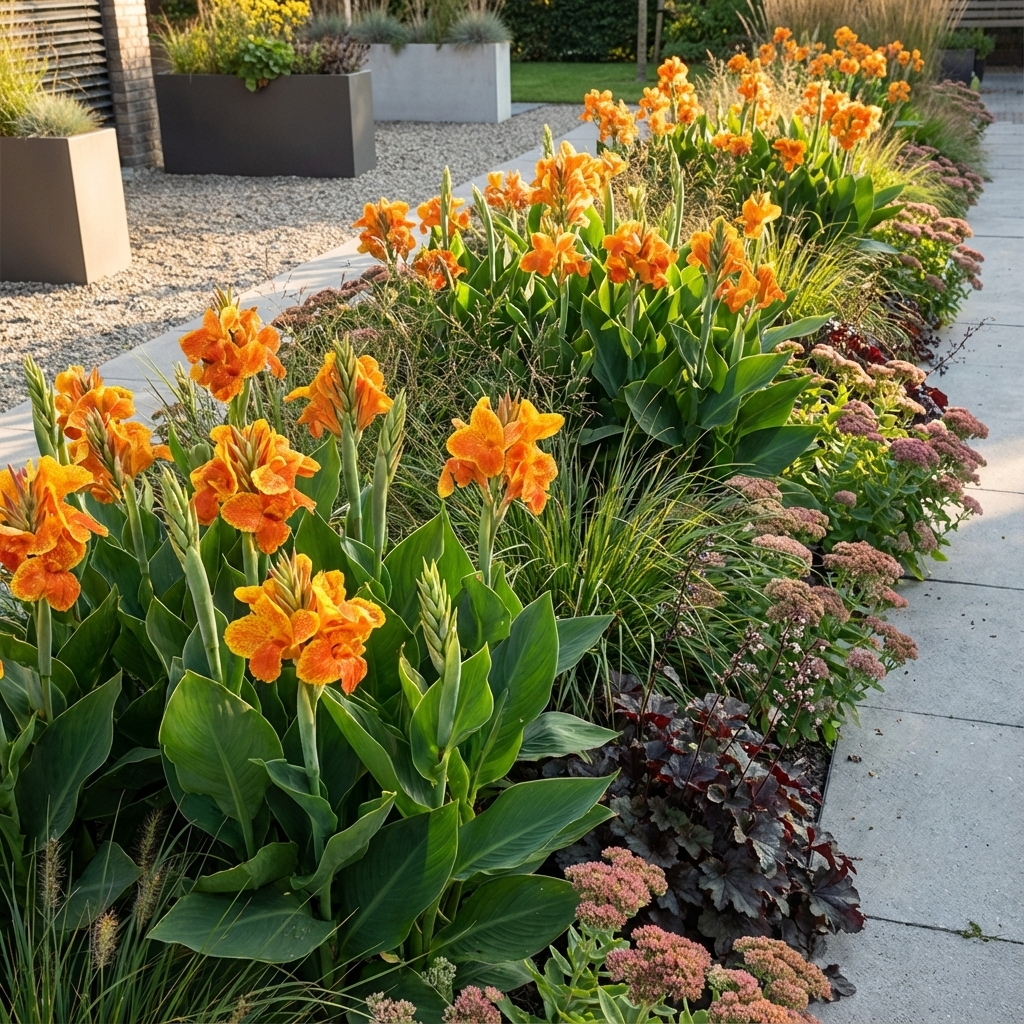 Canna 'Taroudant' - Blumenrohr, Canna