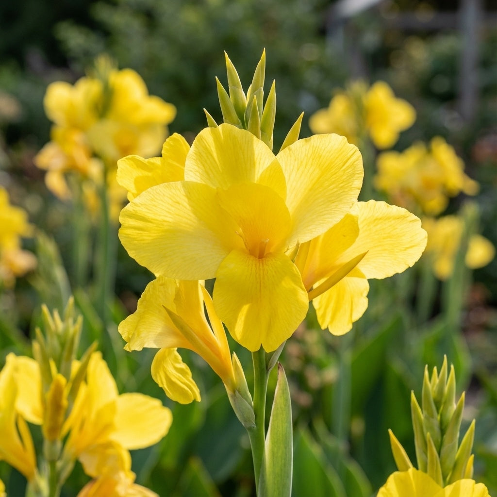 Canna 'Gelb' - Blumenrohr, Canna