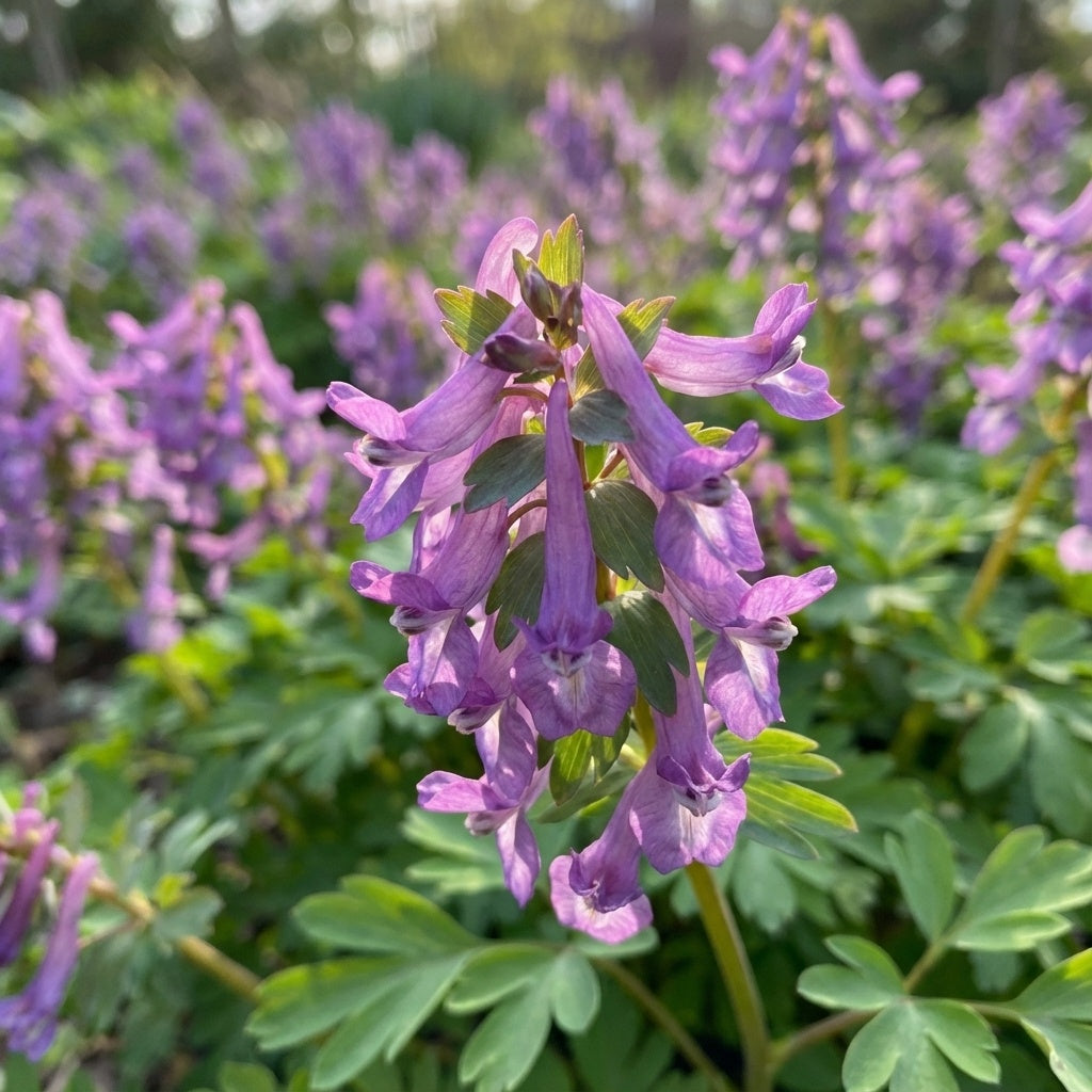 Corydalis solida Purple Bird' - 20 Stück