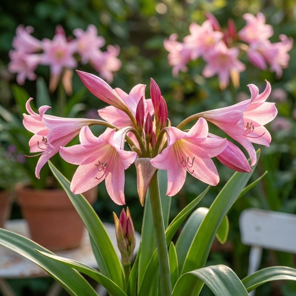 Hakenlilie 'Powellii Rosea' - 3 Stück - LumiBlumi