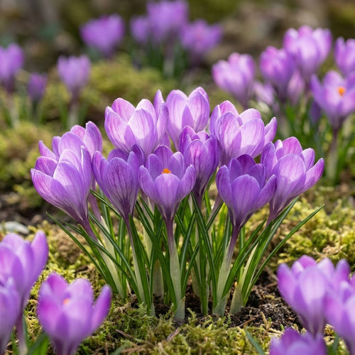 Krokus 'Barr's Purple Tommasianus' - 100 Stück - LumiBlumi