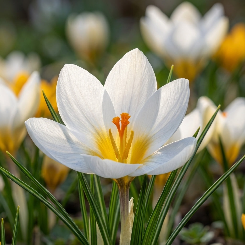 Krokus 'Snowbunting Chrysanthus' - 100 Stück - LumiBlumi