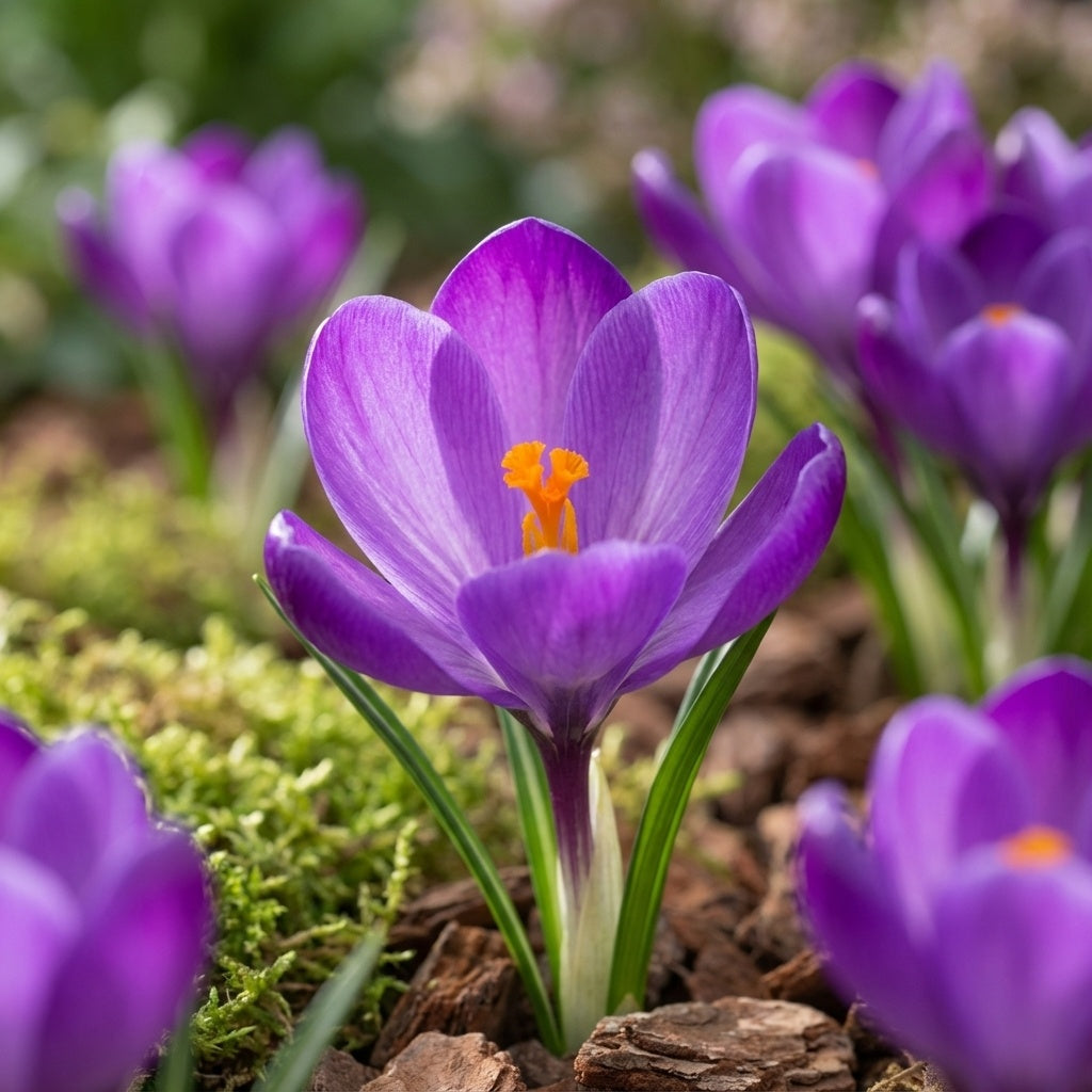 Krokus 'Flower Record Grossblumig' - 25 Stück - LumiBlumi