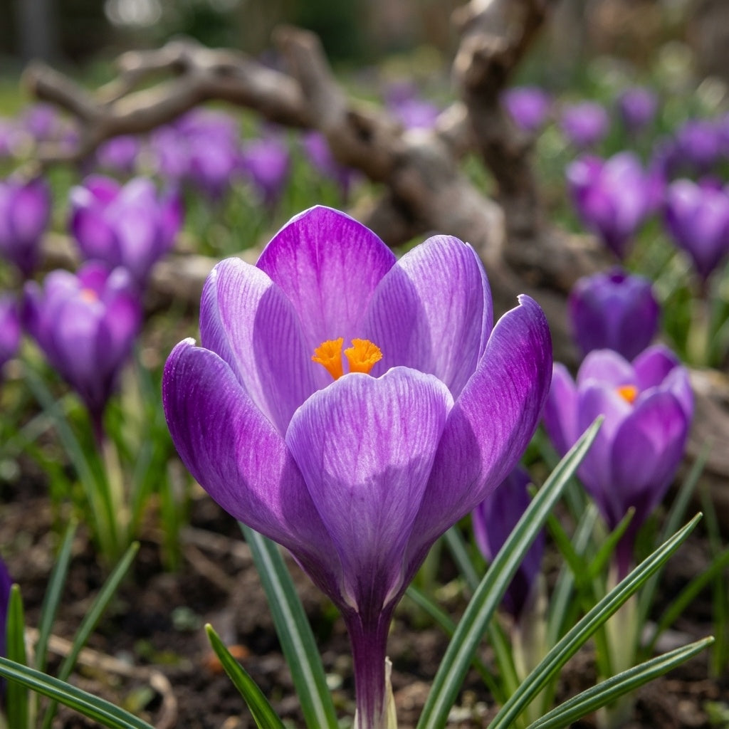 Krokus 'Flower Record Grossblumig' - 25 Stück - LumiBlumi