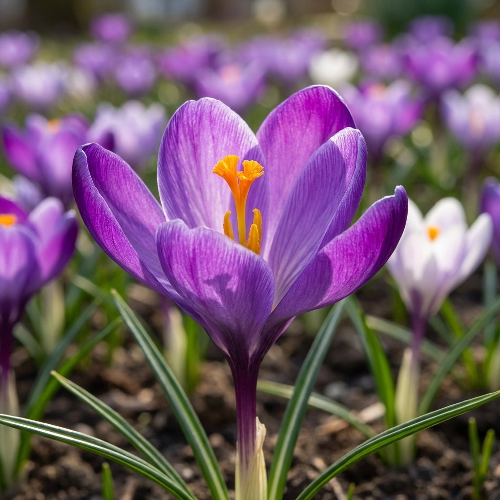 Krokus 'Flower Record Grossblumig' - 25 Stück - LumiBlumi