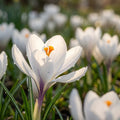 Krokus 'Jeanne D'Arc Grossblumig' - 100 Stück - LumiBlumi