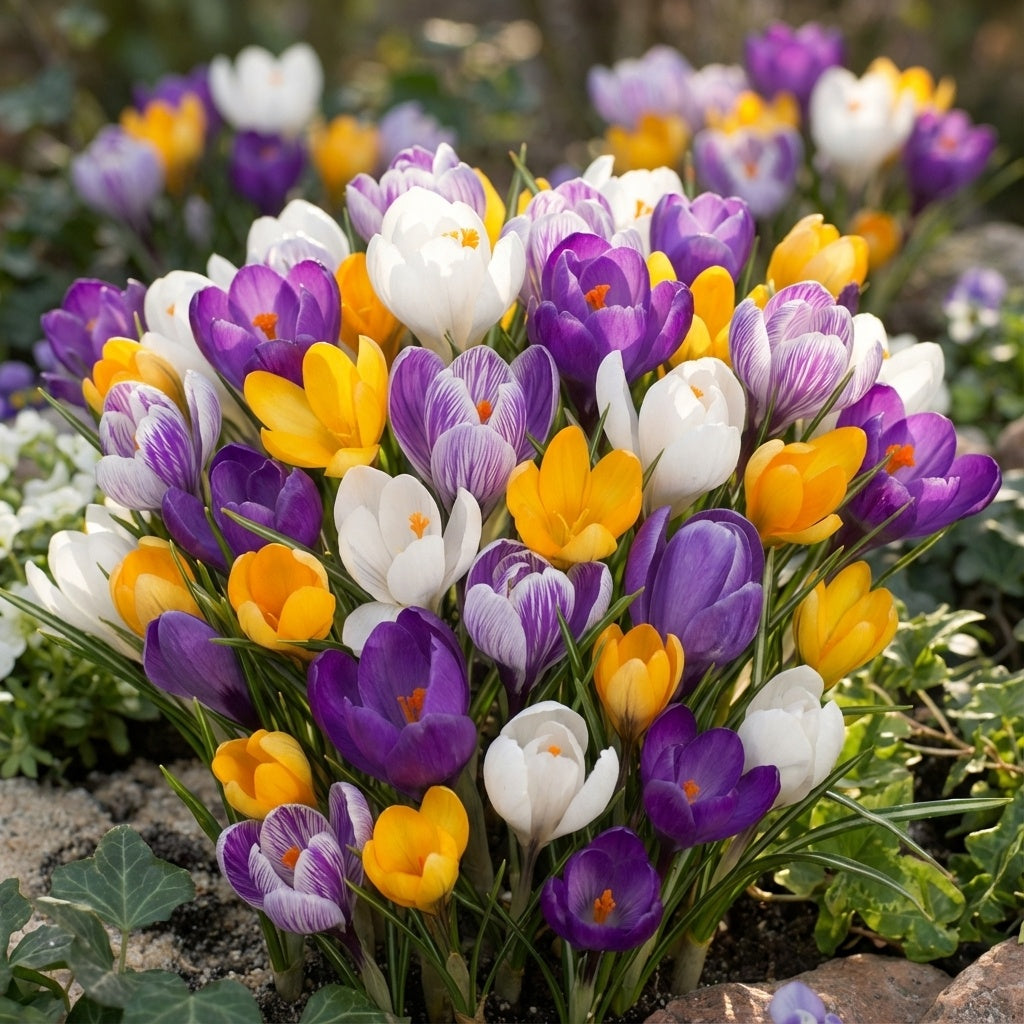 Krokus grossblumig Mischung - 50 Stück