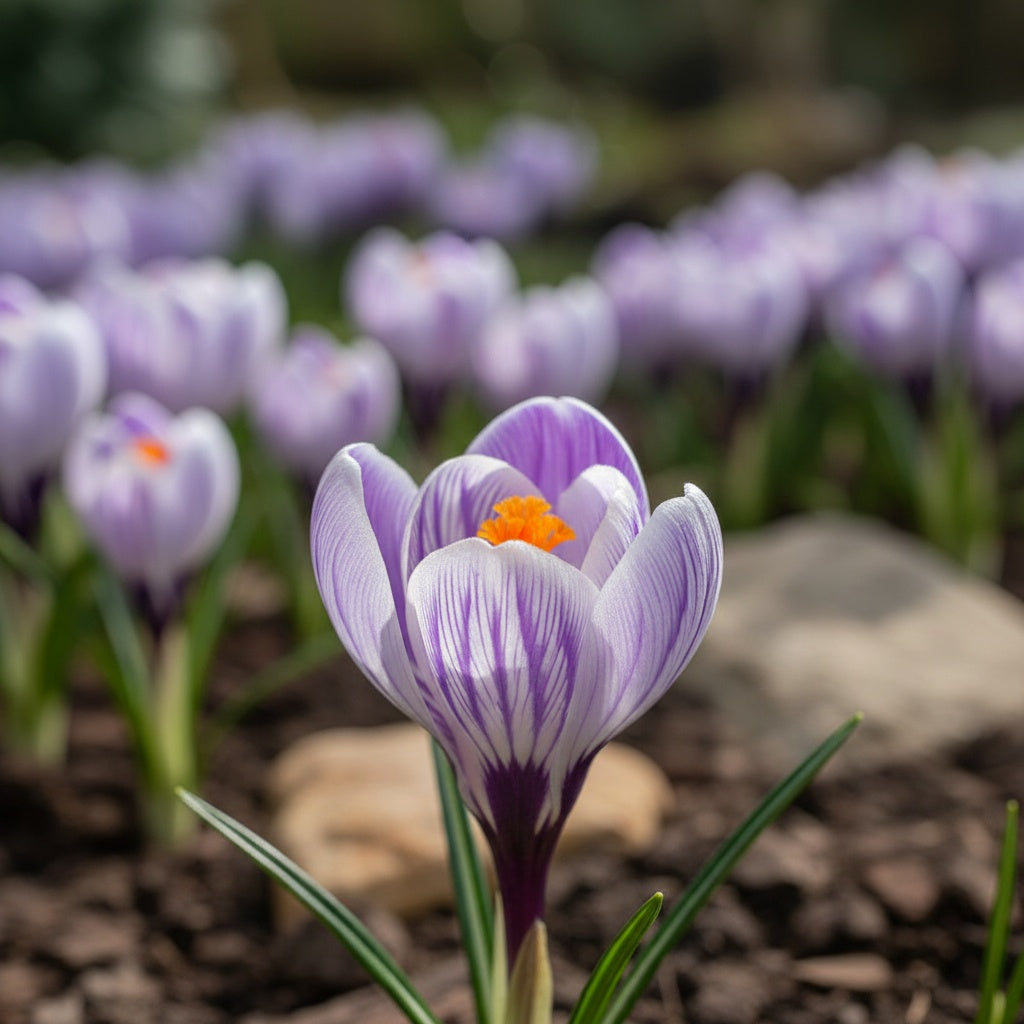 Krokus grossblumig 'Pickwick gestreift' - 50 Stück