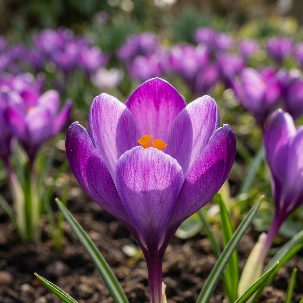 Krokus 'Ruby Giant Tommasianus' - 100 Stück - LumiBlumi