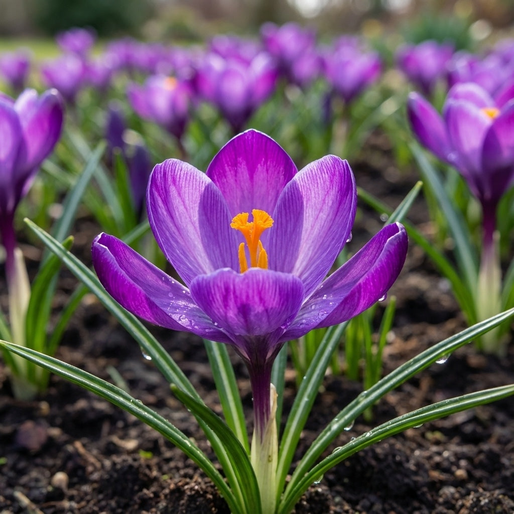 Krokus 'Ruby Giant Tommasianus' - 100 Stück - LumiBlumi