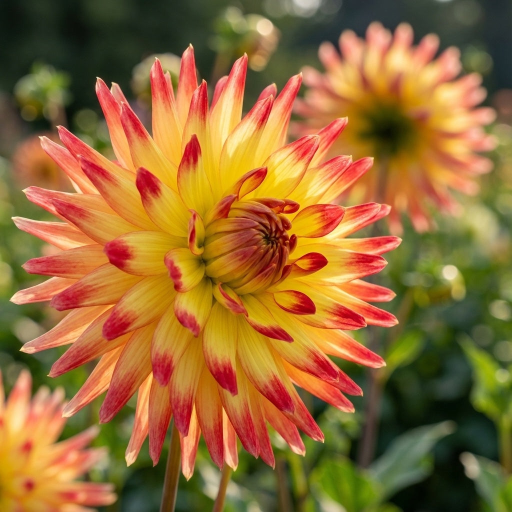 Dahlia 'Bridge View Aloha' - Dahlie - LumiBlumi