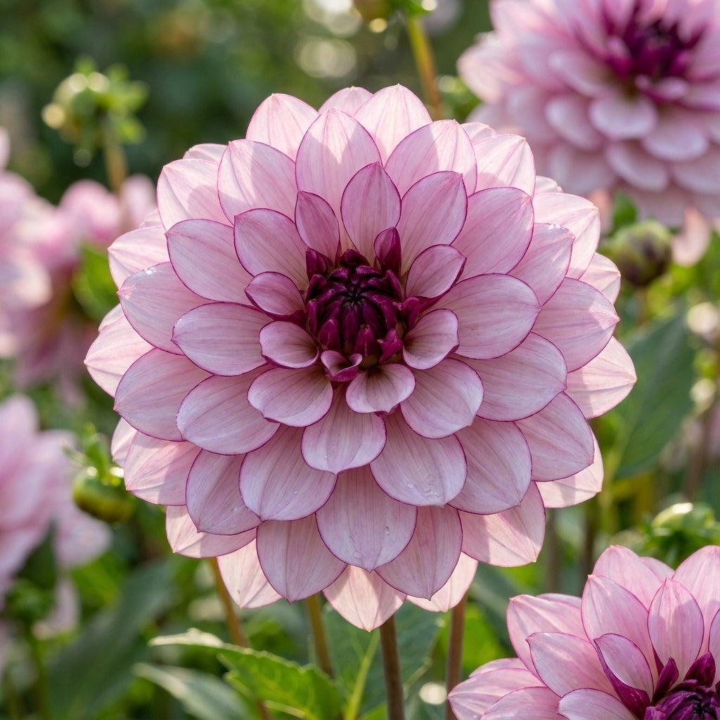 Dahlie 'Creme de cassis' - 4 Stück