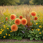 Dahlie 'Explosion' - 4 Stück - LumiBlumi